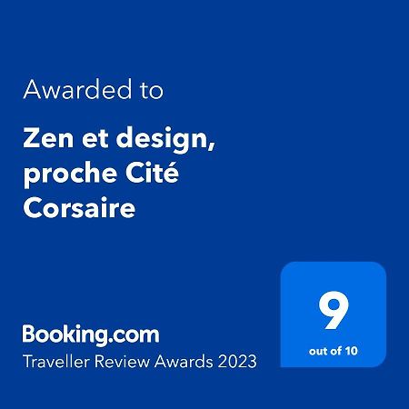 サン・マロZen Et Design, Proche Cite Corsaireアパートメント エクステリア 写真